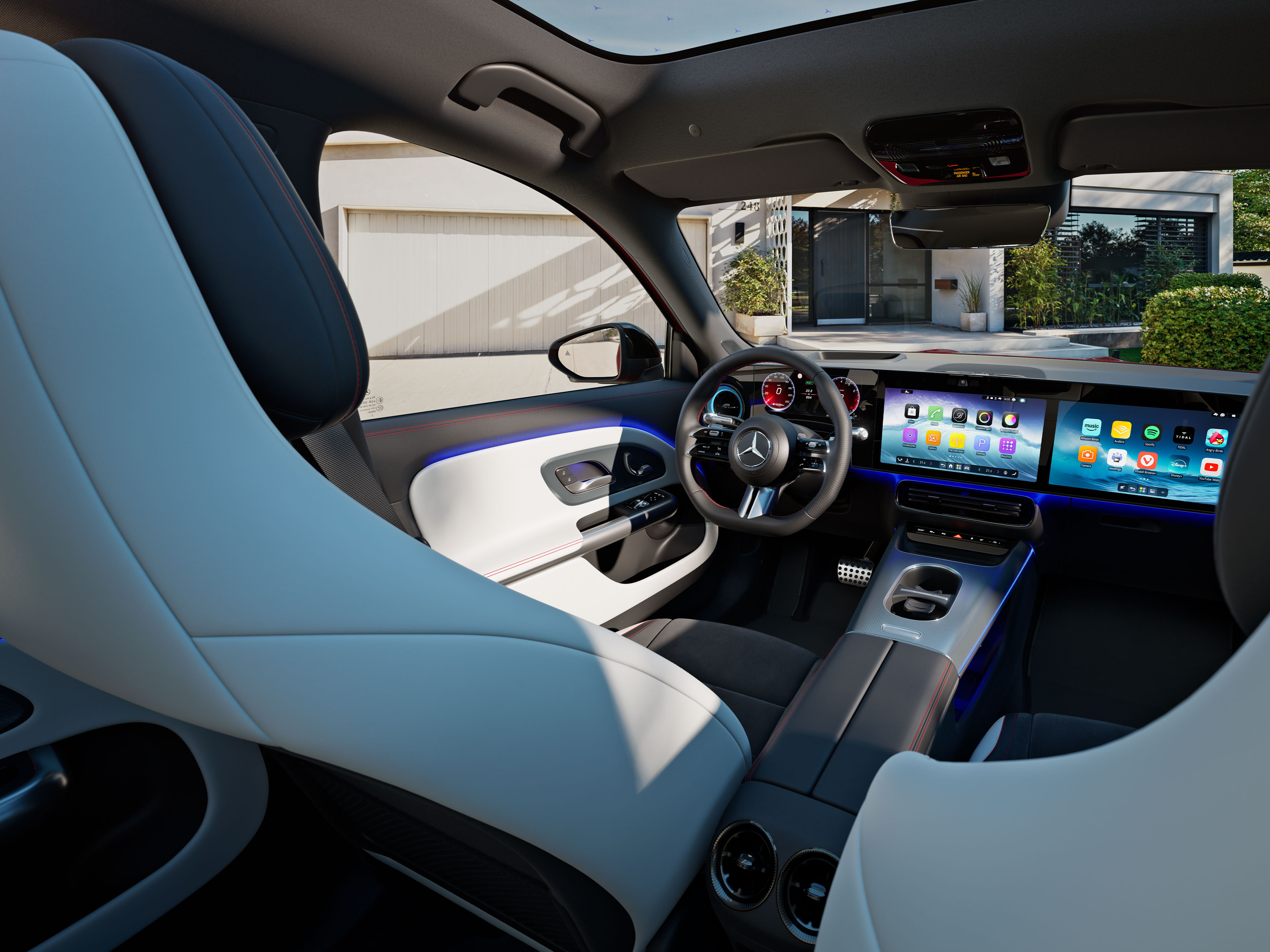 Intérieur | Le tout nouveau GLB | Mercedes-Benz L'intérieur du nouveau GLB de Mercedes-Benz.