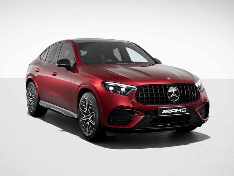 La Mercedes-AMG GLC Coupé con pacchetto Night AMG II.
