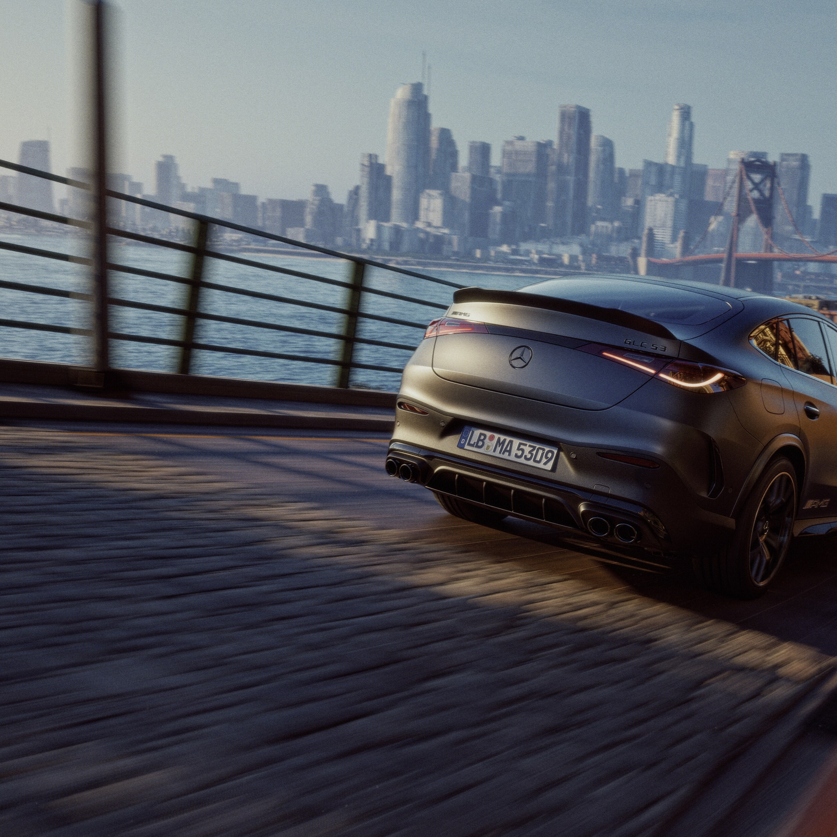 Die Leistung des neuen Mercedes-AMG GLC Coupé.