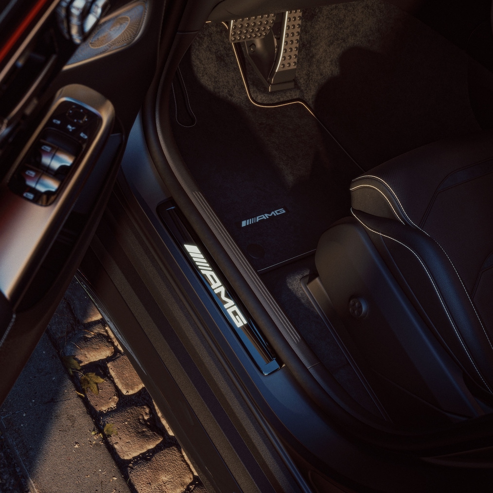 Il pacchetto Golden Accents nel nuovo Mercedes-AMG GLC Coupé.