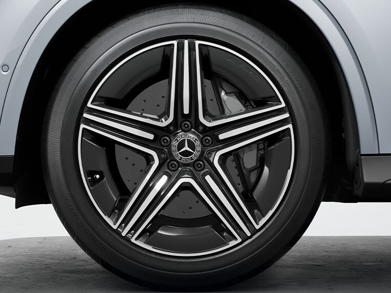 Le système de freinage de la Mercedes-Benz GLC Coupé.