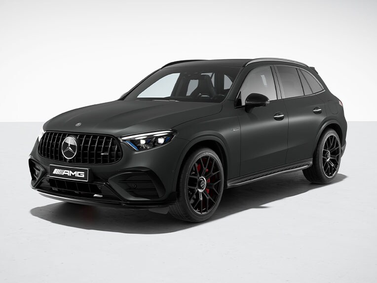 La Mercedes-AMG GLC C avec Pack Carbone Extérieur AMG I.