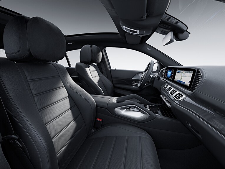L’intérieur de la Mercedes-Benz GLE Coupé avec AMG Line.