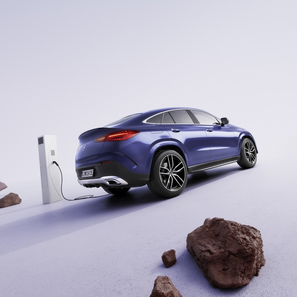 La GLE 350 de 4MATIC con tecnologia ibrida EQ di Mercedes-Benz.