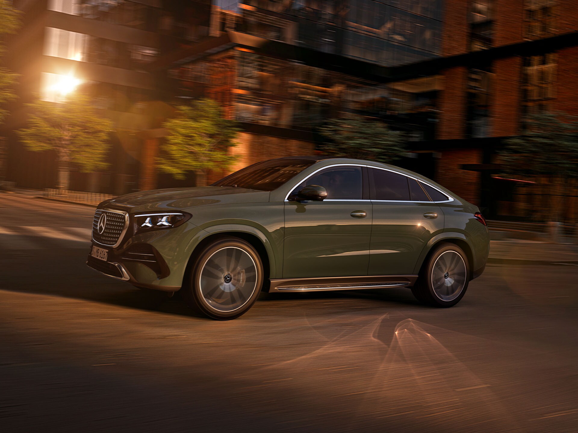 Das neue GLE Coupé von Mercedes-Benz.