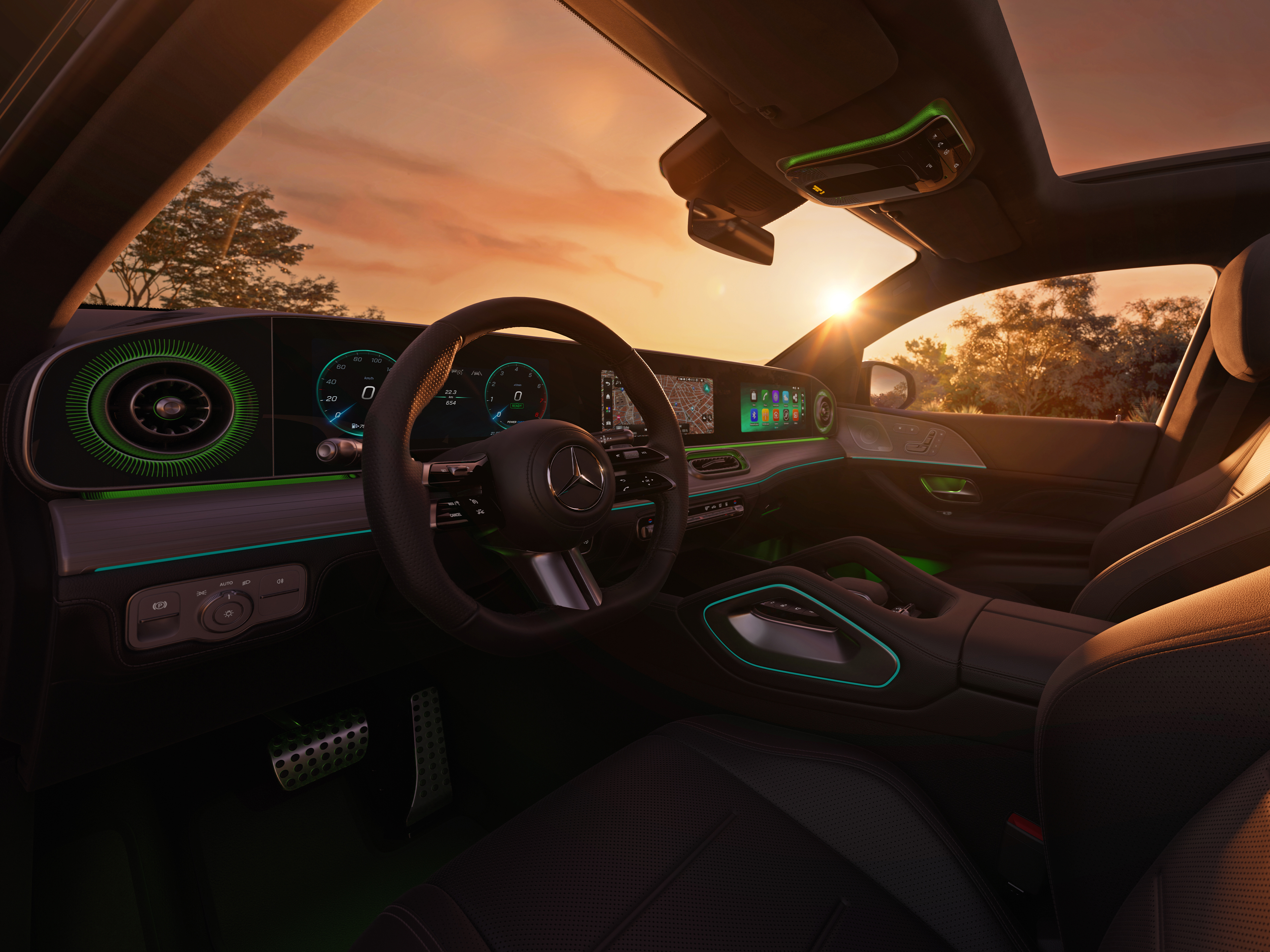 Interieur | GLE Coupé | Mercedes-Benz Das Interieur des neuen GLE Coupé.