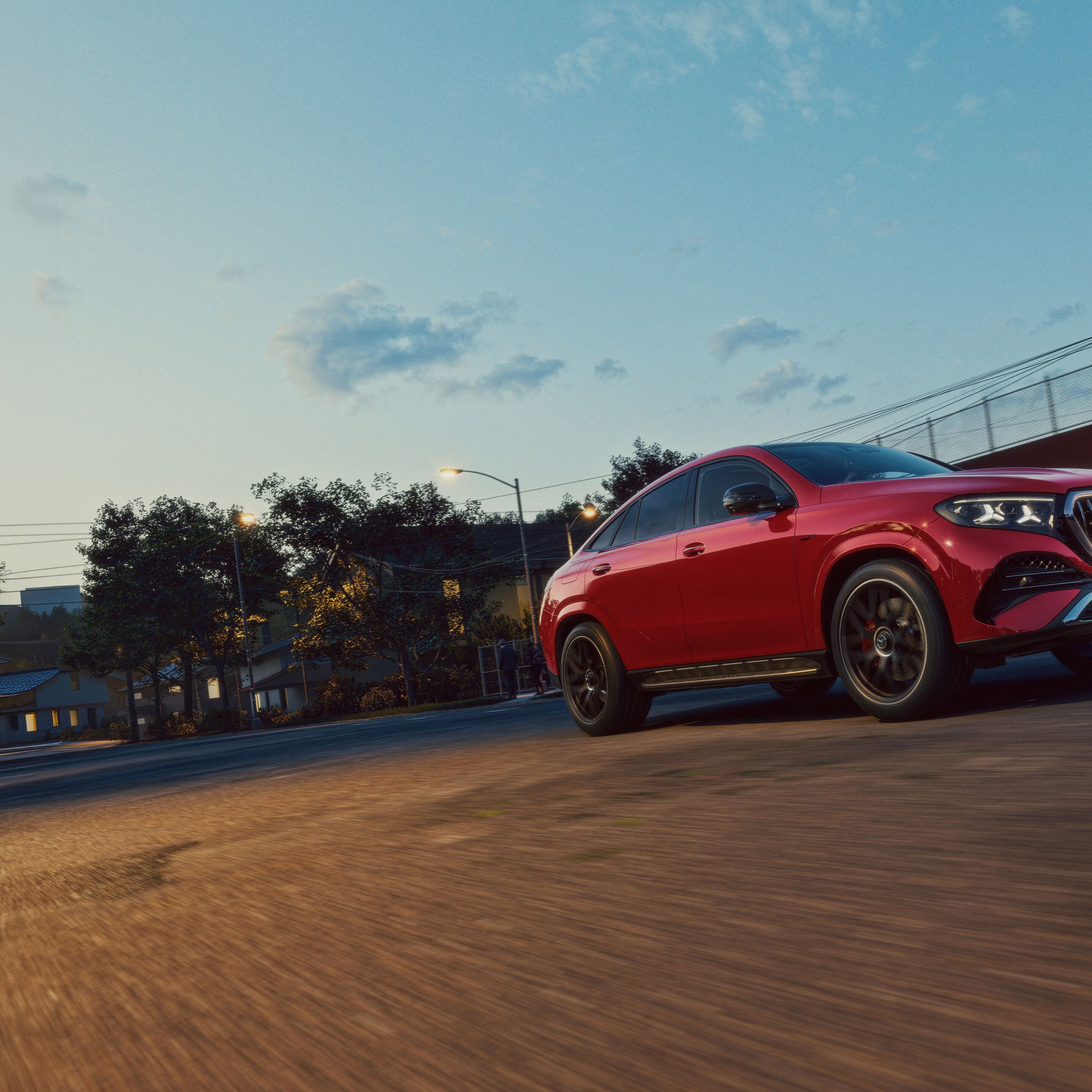 Das Exterieur des neuen Mercedes-AMG GLE Coupé.