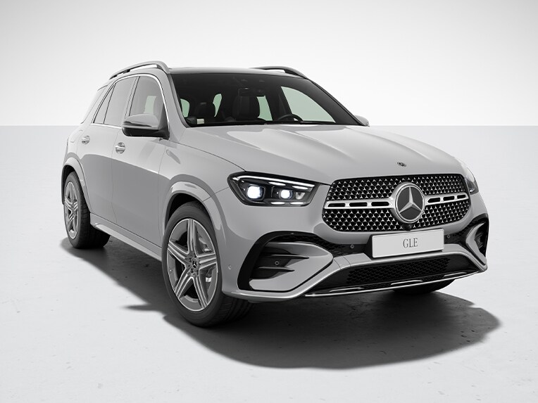 L'extérieur de la Mercedes-Benz GLE avec AMG Line.