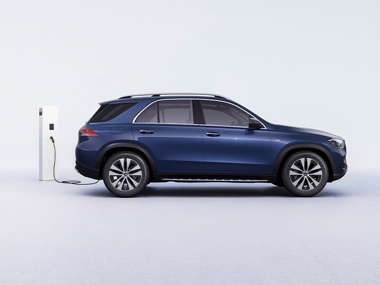 La Mercedes-Benz GLE 350 de 4MATIC avec technologie hybride EQ de Mercedes-Benz.