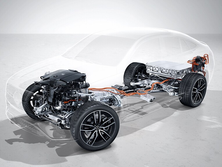 Mercedes-Benz GLE ibrida plug-in.
