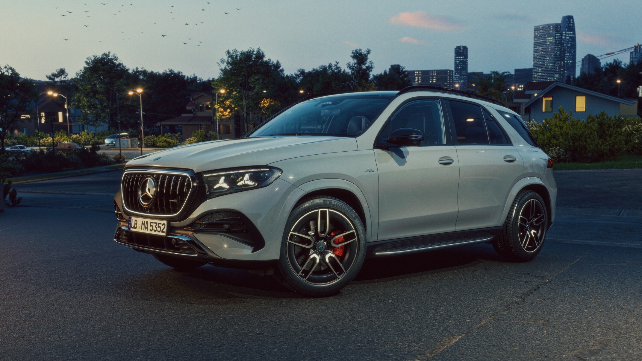 La Mercedes-AMG GLC 53 4MATIC+.