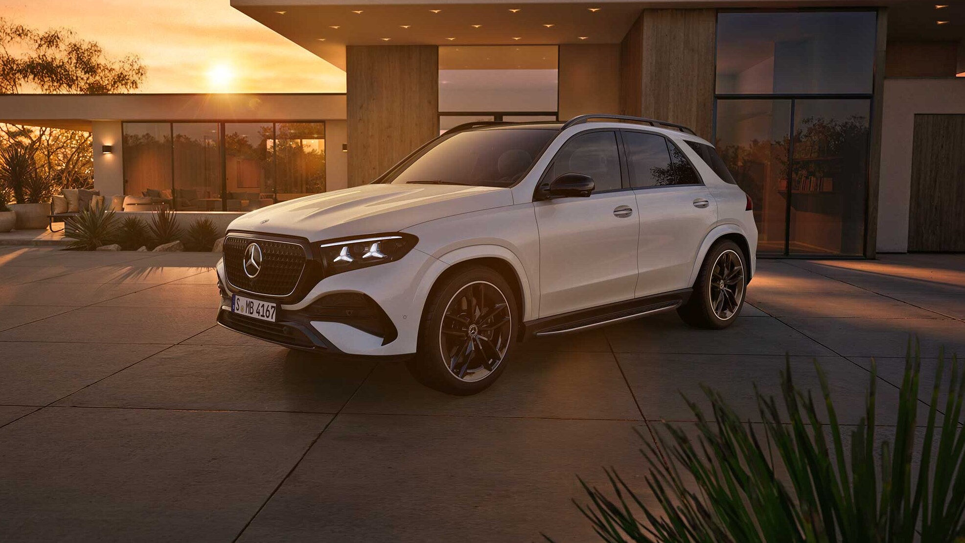 Das Exterieur des neuen GLE von Mercedes-Benz.