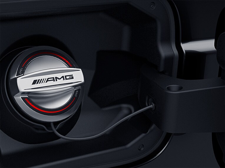 Il tappo del serbatoio AMG della GLS AMG 63.