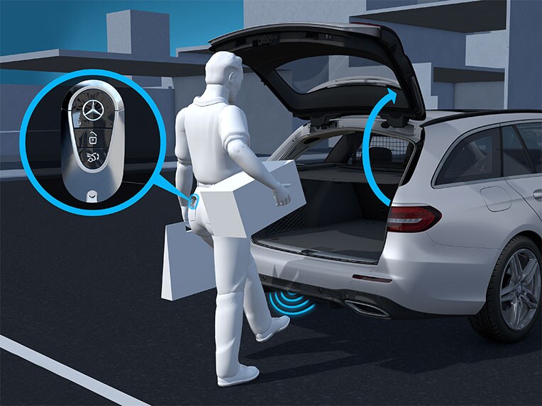 Das KEYLESS-GO Komfort-Paket für den GLS von Mercedes-Benz.