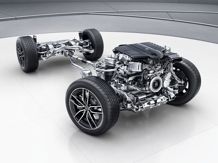 E-ACTIVE BODY CONTROL im GLS von Mercedes-Benz.