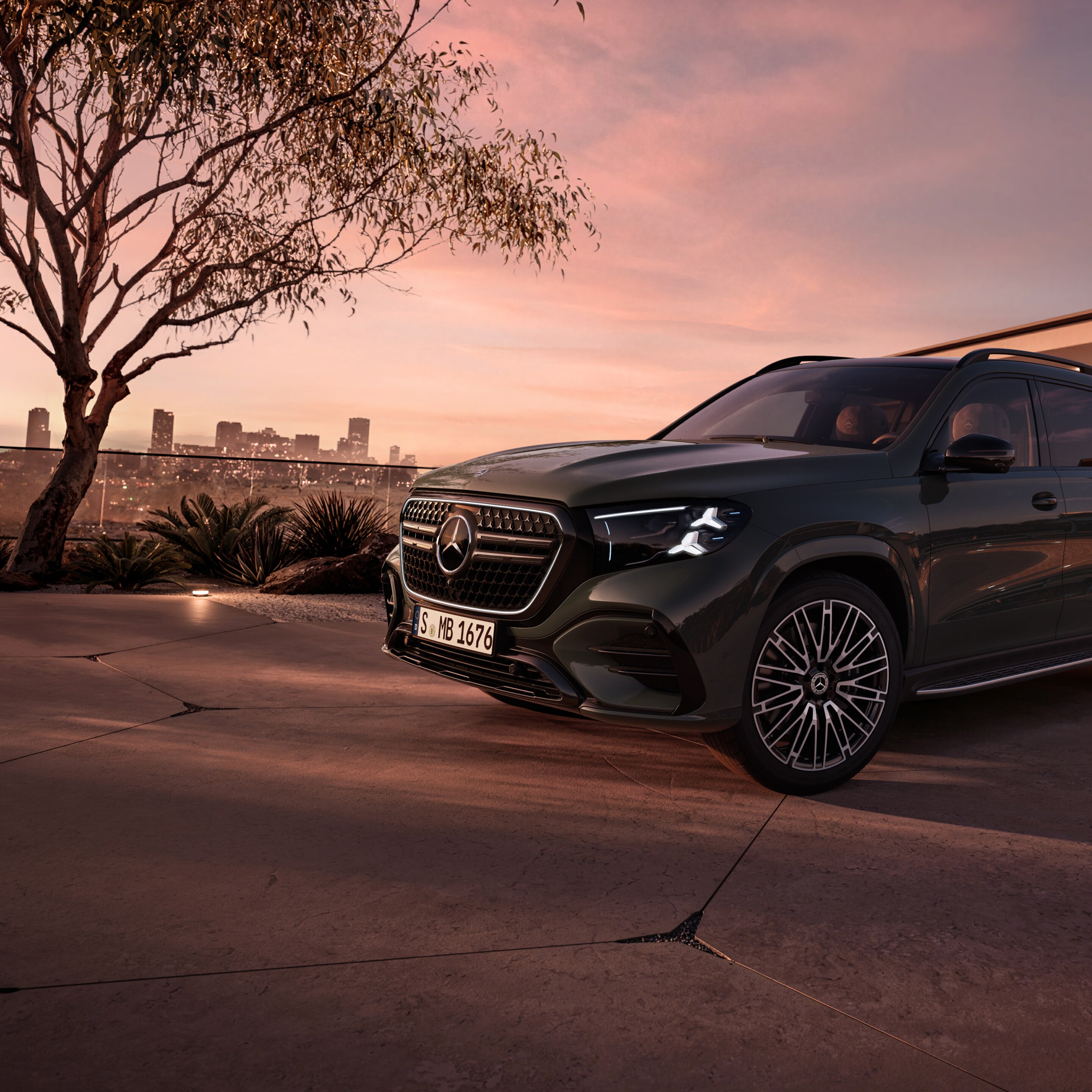 Gli esterni di Nuova GLS Mercedes-Benz.