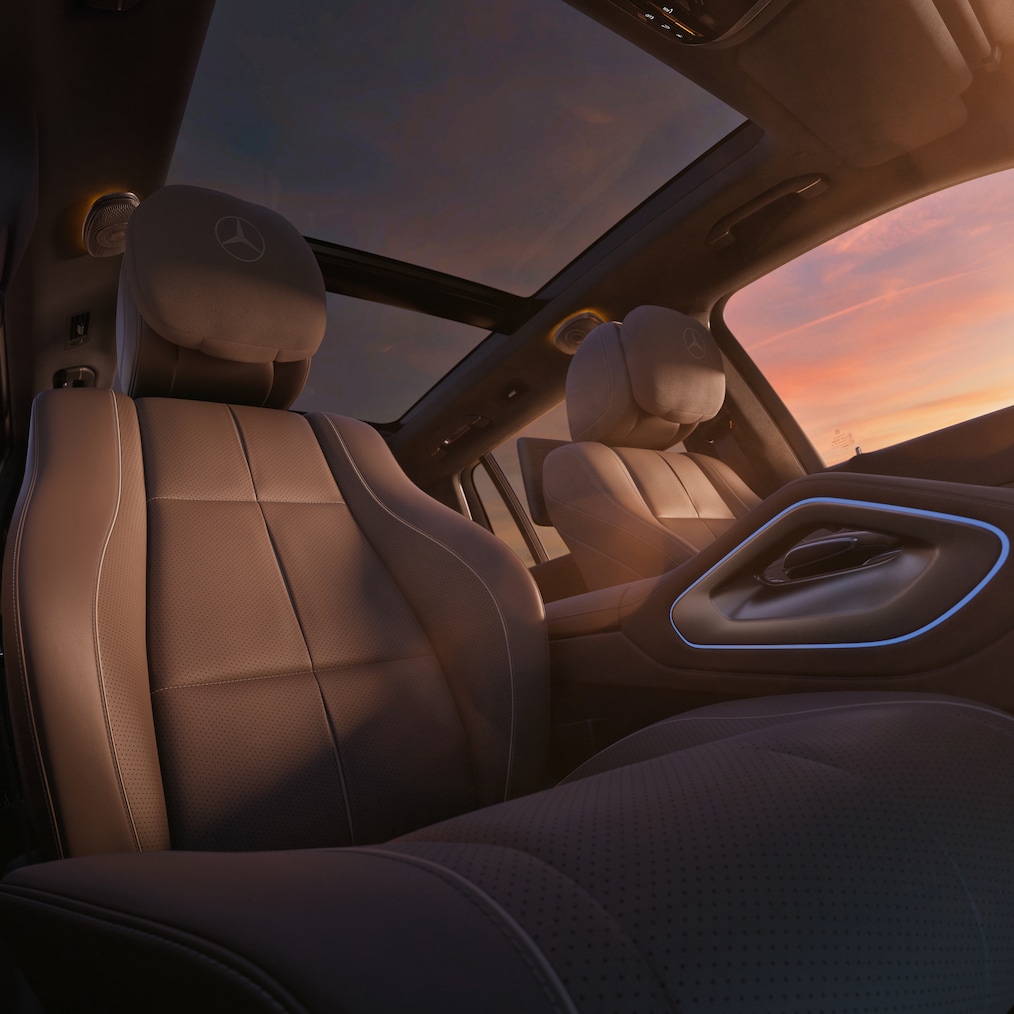 Garnitures du nouveau GLS de Mercedes-Benz.