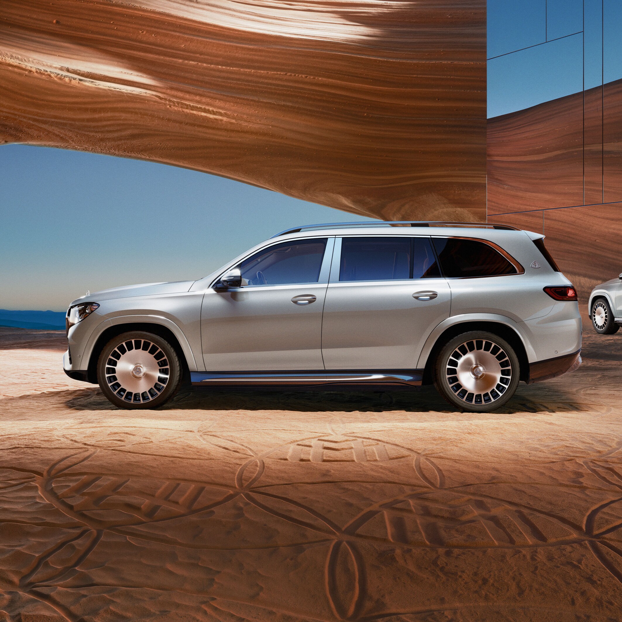 Gli esterni della GLS di Mercedes-Maybach.