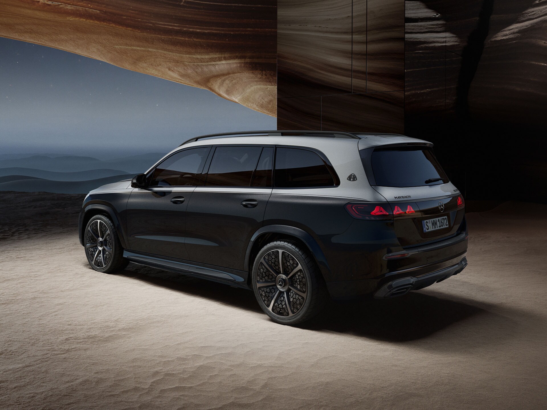 La Night Series per la GLS di Mercedes-Maybach.