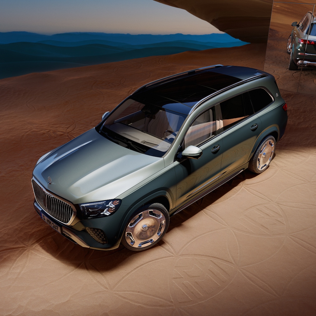 Maybach Zweifarbenlackierung.