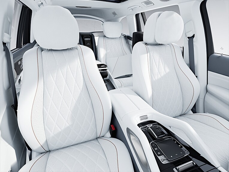 I sedili climatizzati con funzione di massaggio della Mercedes-Maybach GLS.