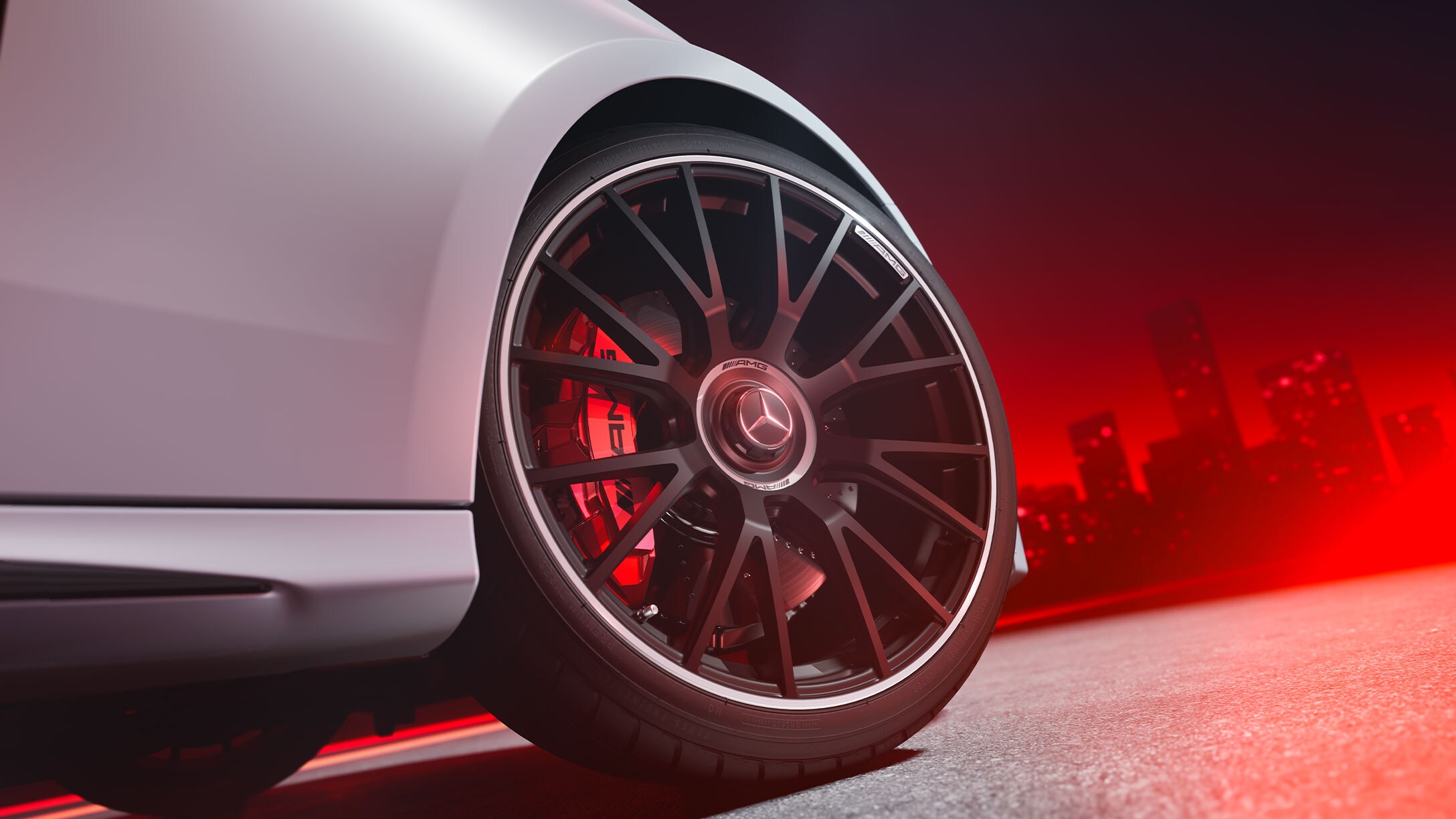 L'allure sportive de Mercedes-AMG.