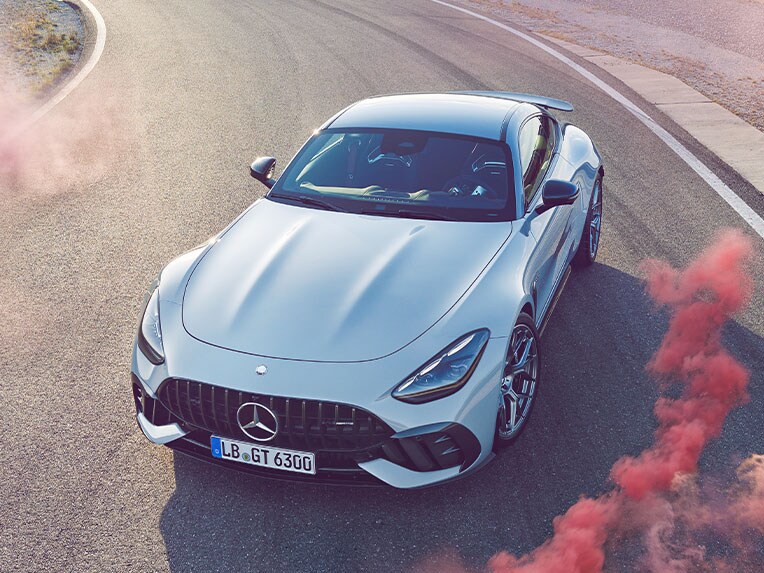 L'illustrazione della potenza Mercedes-AMG.