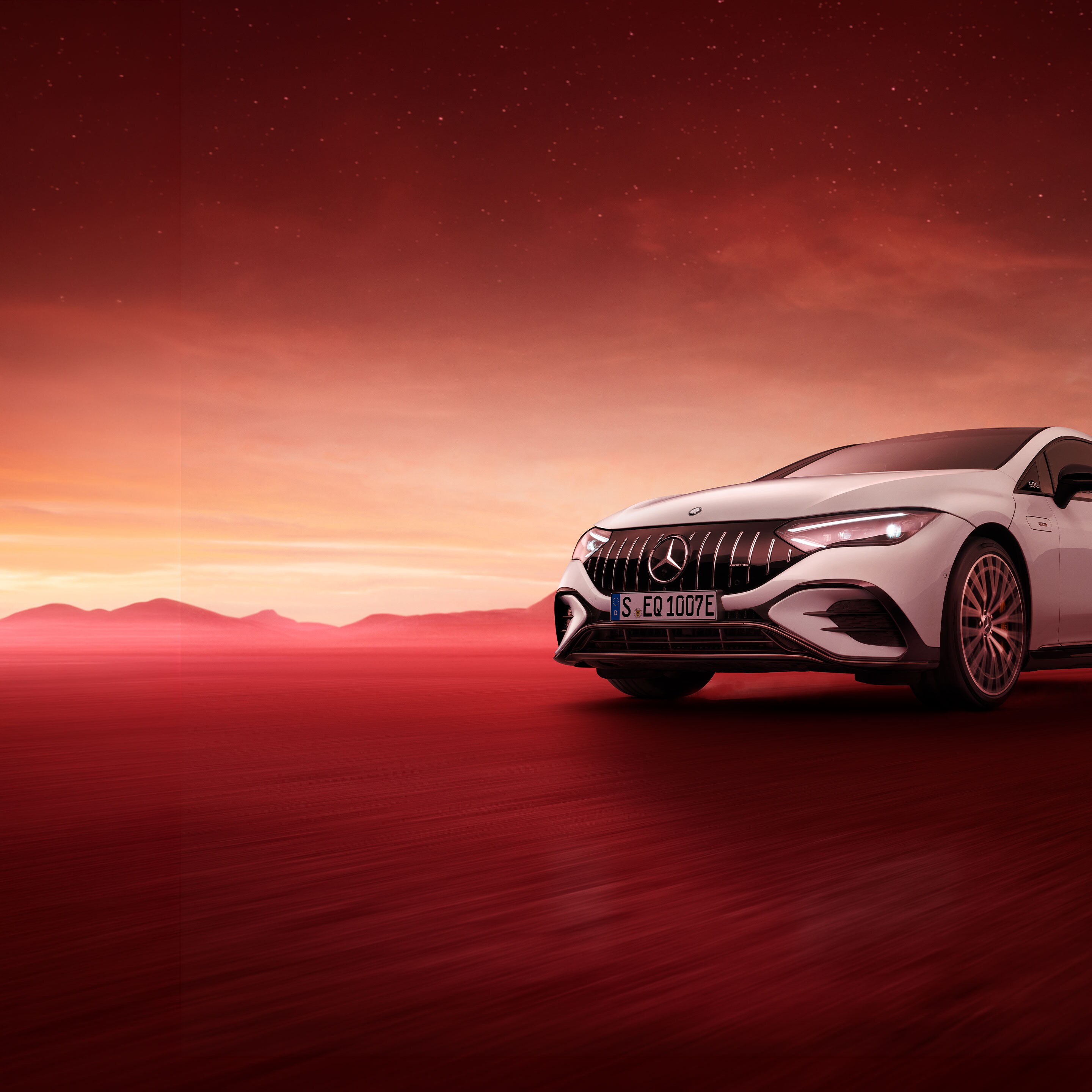 Der EQE von Mercedes-AMG.
