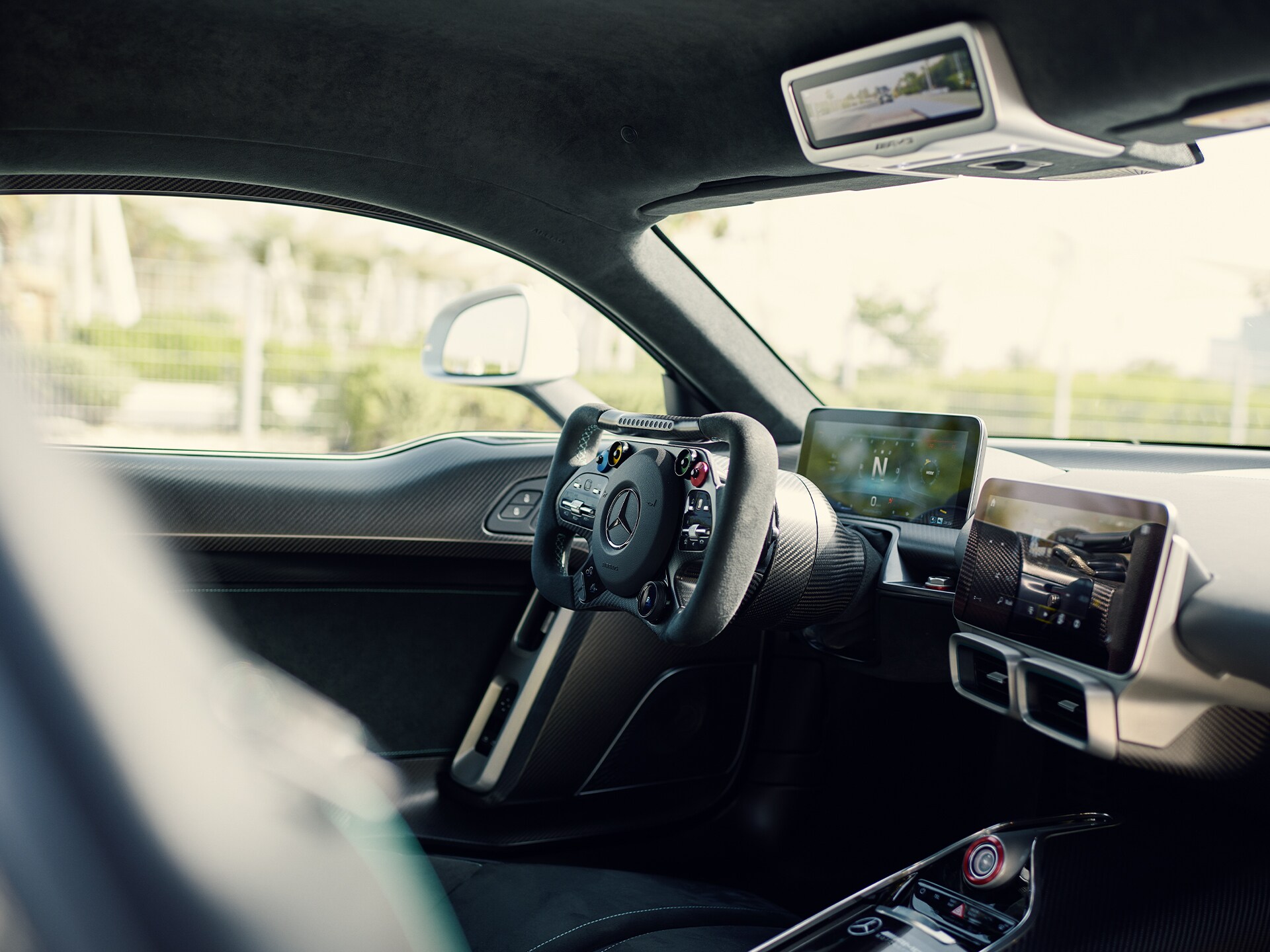 L'intérieur de la ONE de Mercedes-AMG.