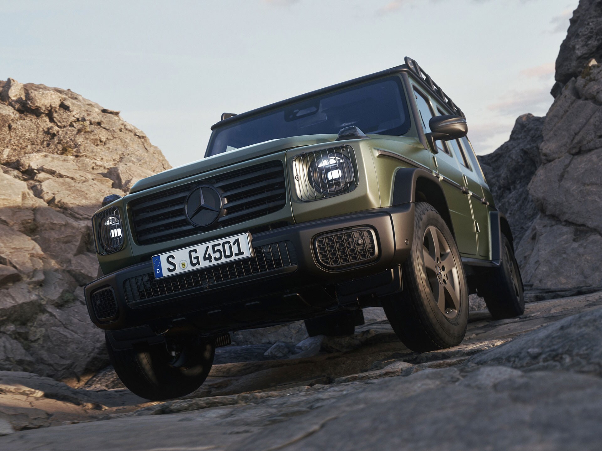 L'iconica Mercedes-Benz Classe G.