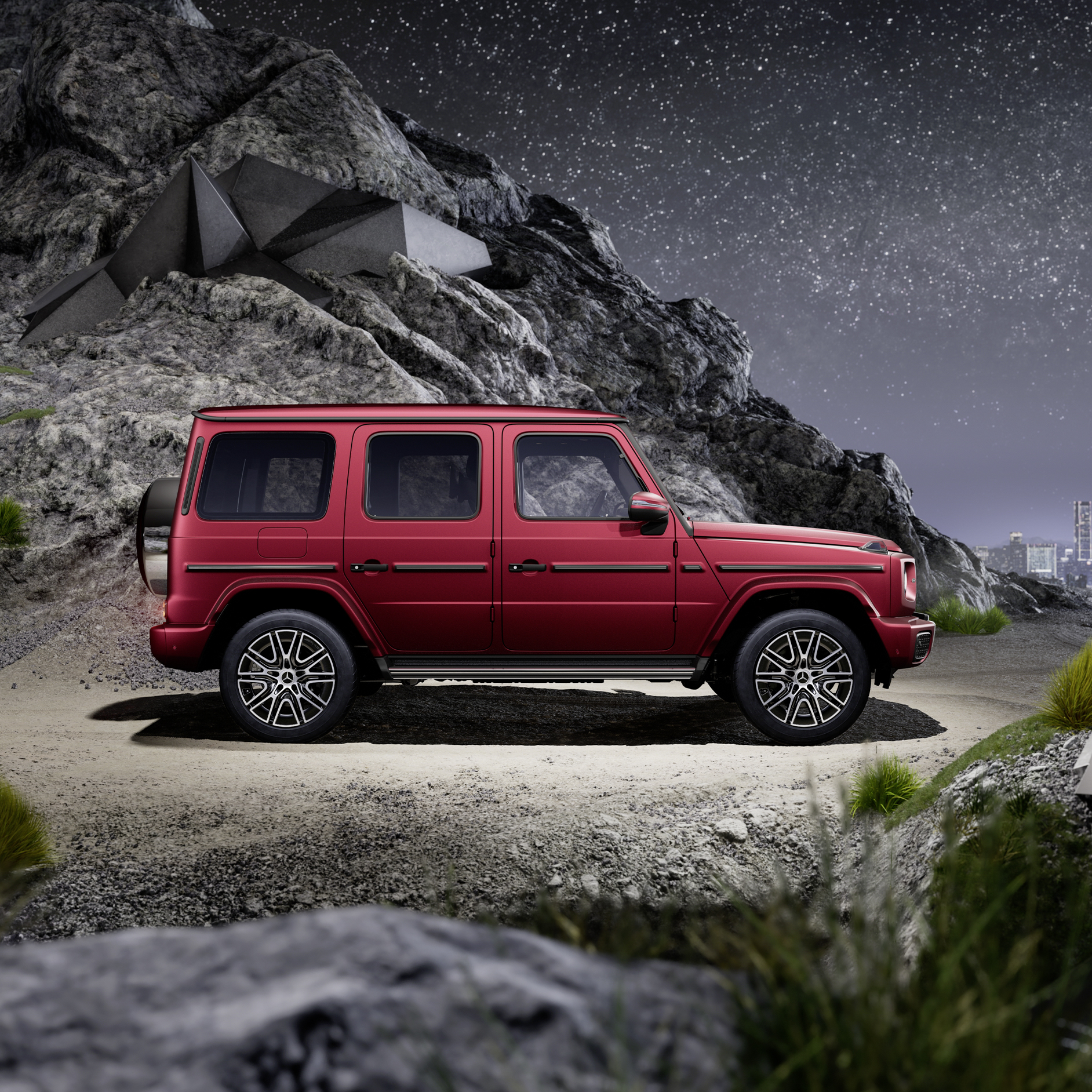 Exterieur | G-Klasse Markenbereich | Mercedes-Benz Das Exterieur der Mercedes-Benz G-Klasse.