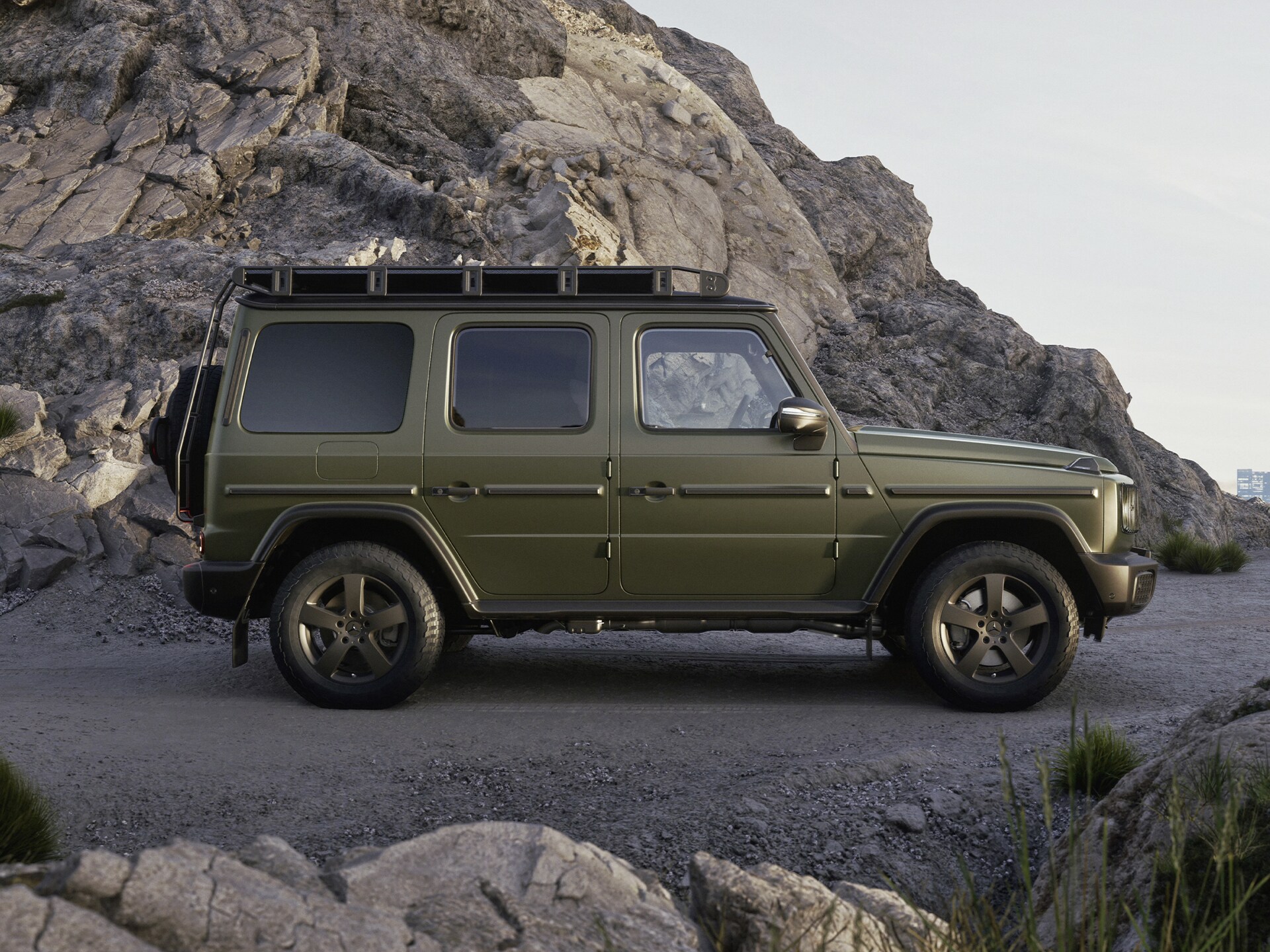 L'extérieur de la Mercedes-Benz Classe&nbsp;G.
