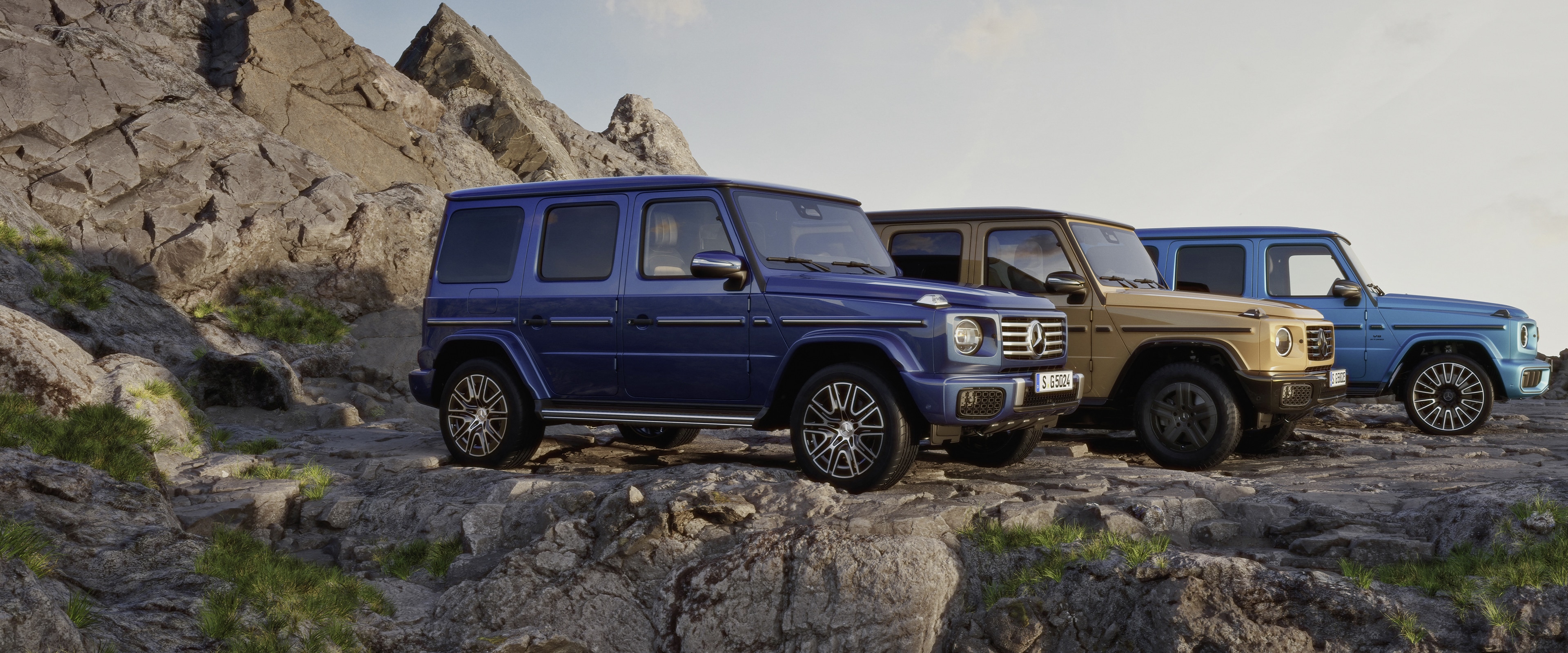 Die Mercedes-Benz G-Klasse.