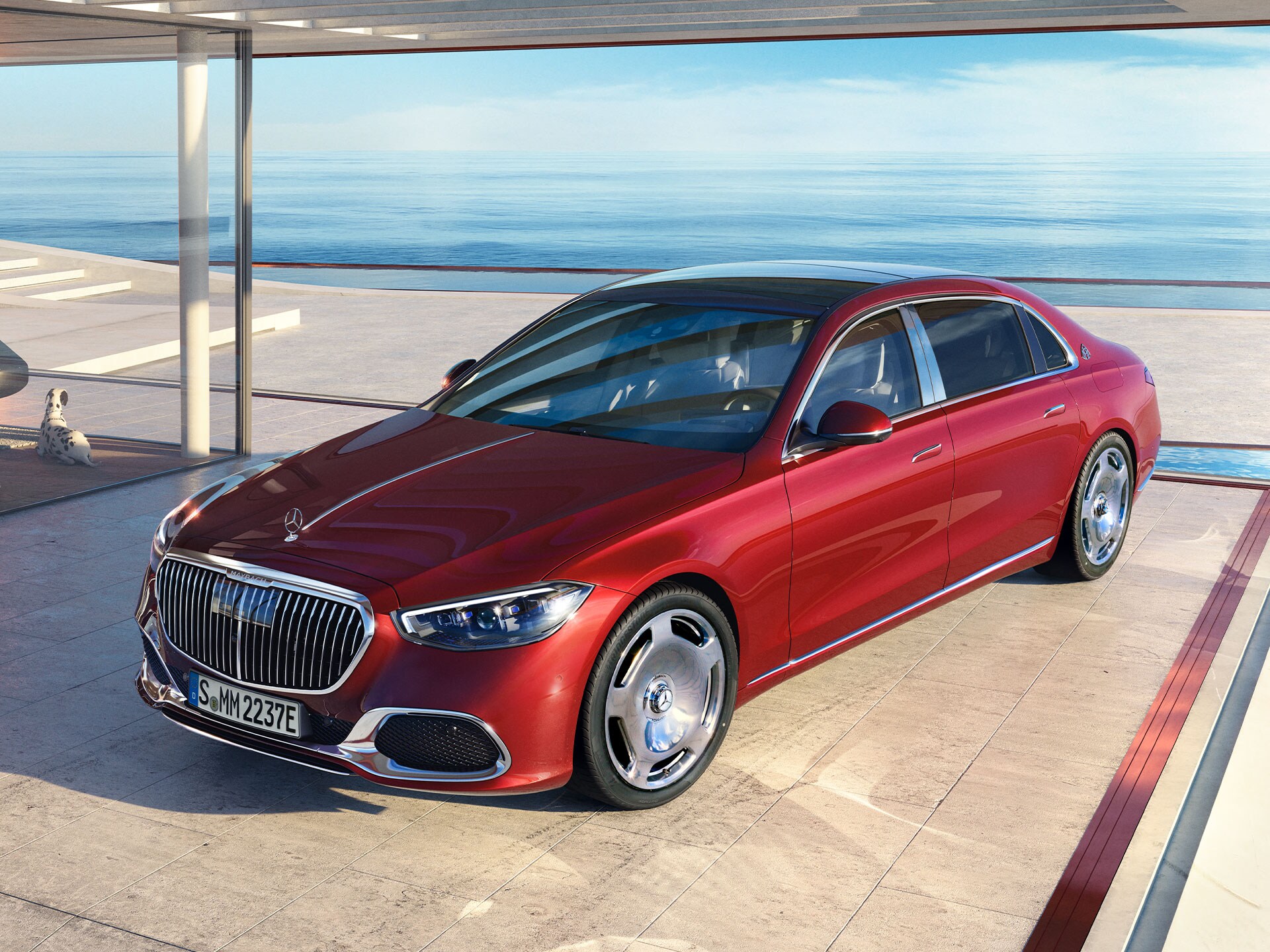 La Mercedes-Maybach S 580 e à technologie EQ.