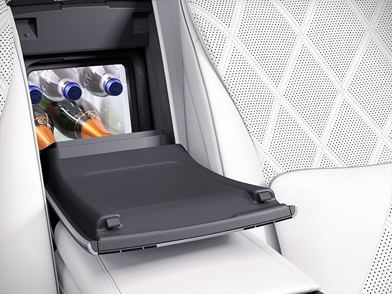 Il frigobox della Mercedes-Maybach Classe S.