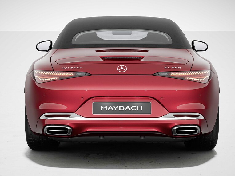 Hệ thống ống xả Mercedes-Maybach của Mercedes-Maybach SL 680.