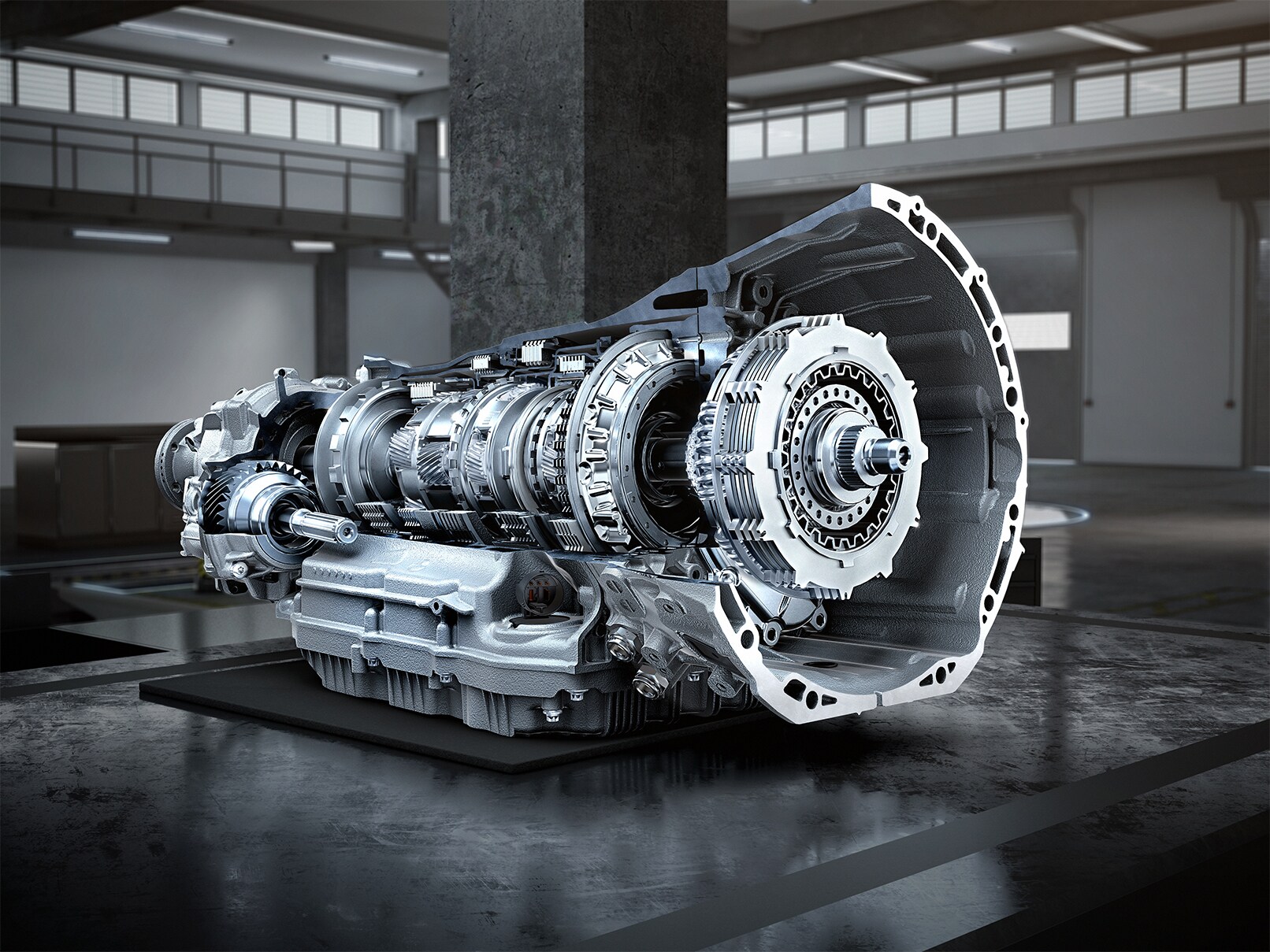 Hộp số SPEEDSHIFT MCT 9G của Mercedes-Maybach SL 680.