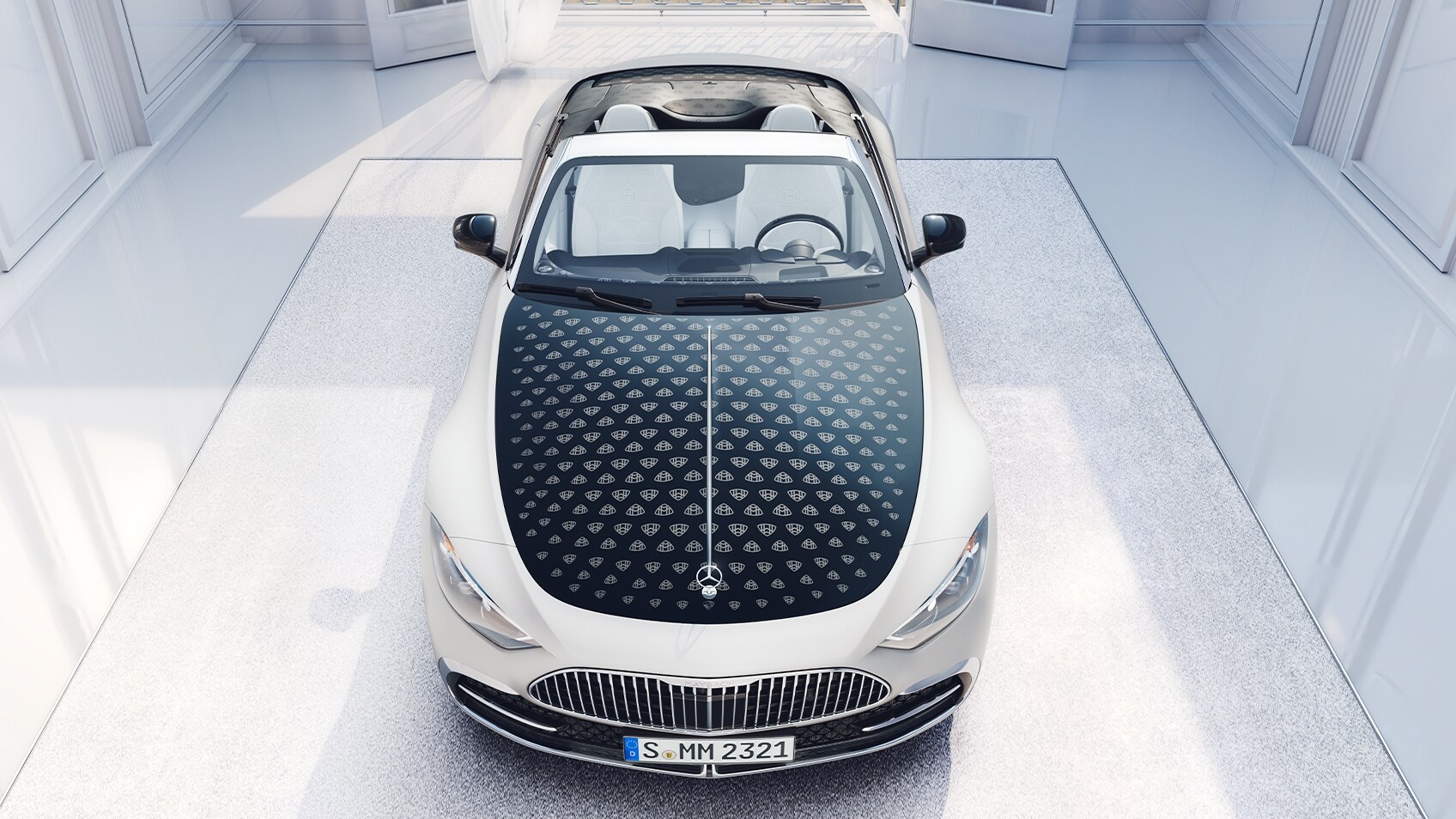 Cản xe đặc trưng của Maybach trên xe Mercedes-Maybach SL 680.
