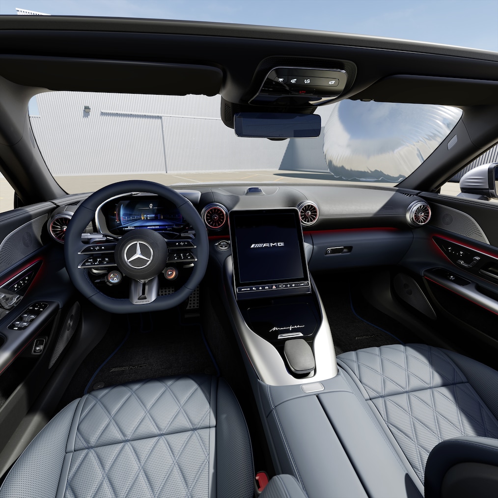 L'offerta di soluzioni MANUFAKTUR per la SL Roadster di Mercedes-AMG.