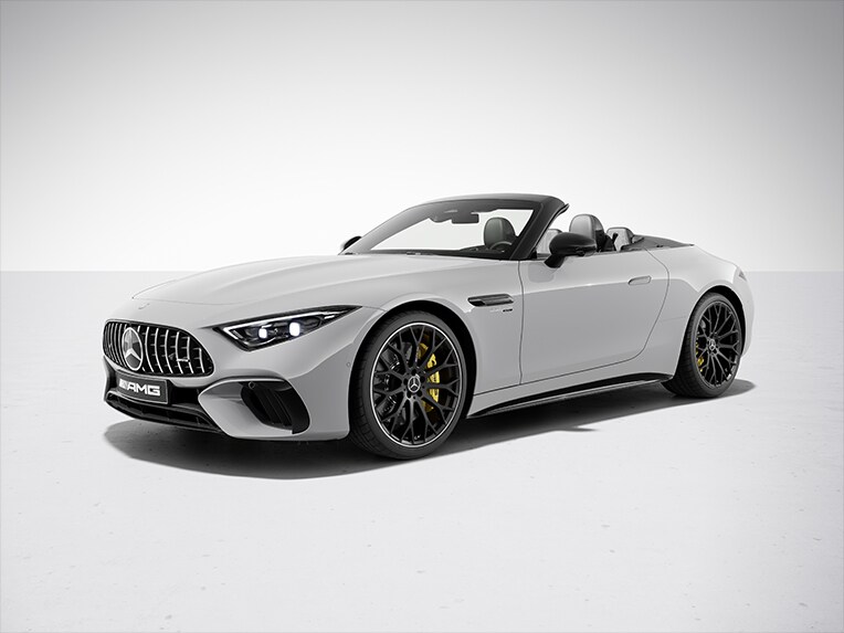 La Mercedes-AMG SL 63 S E PERFORMANCE avec Pack Nuit AMG.