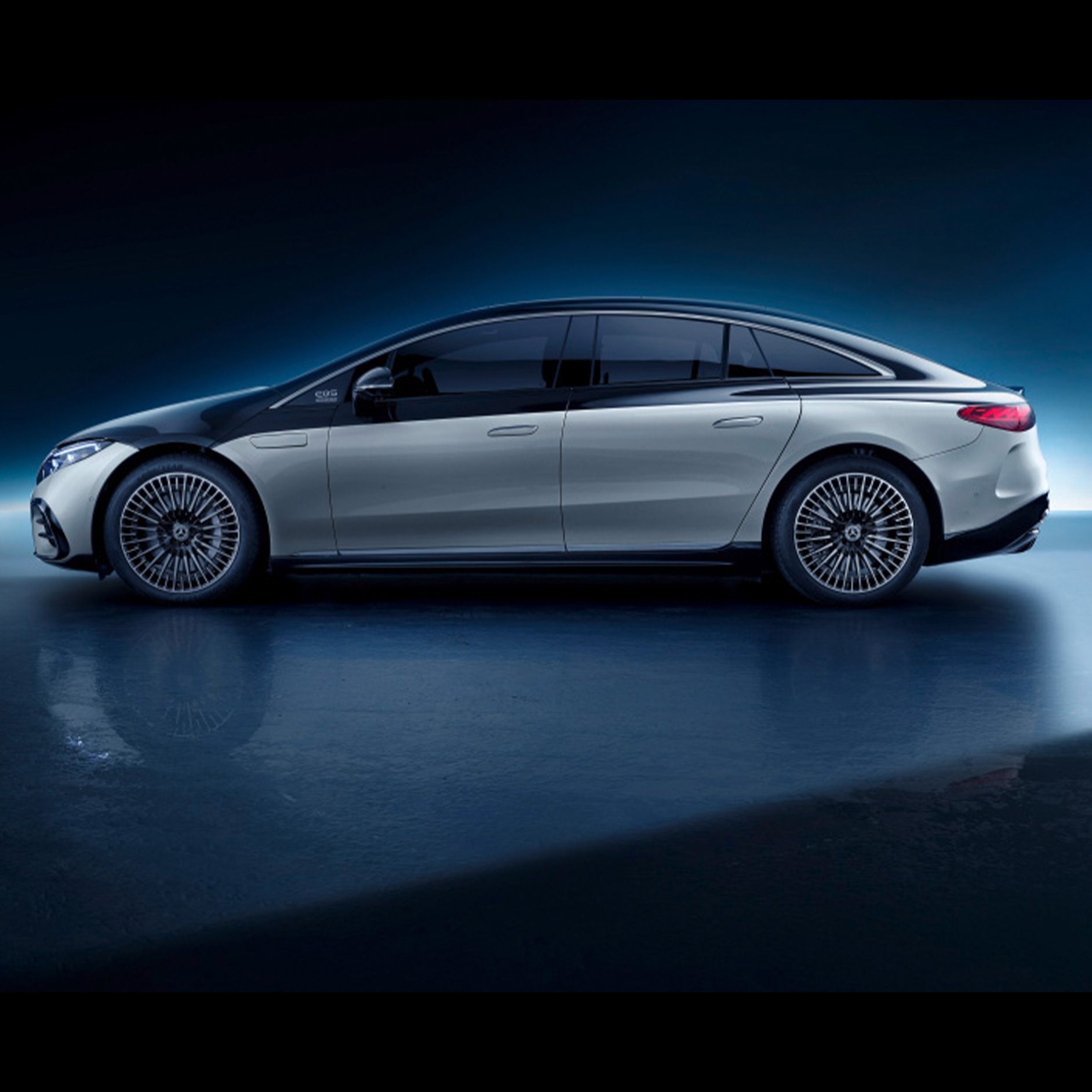 EQS | Mercedes-EQ Vista laterale di EQS di Mercedes-EQ