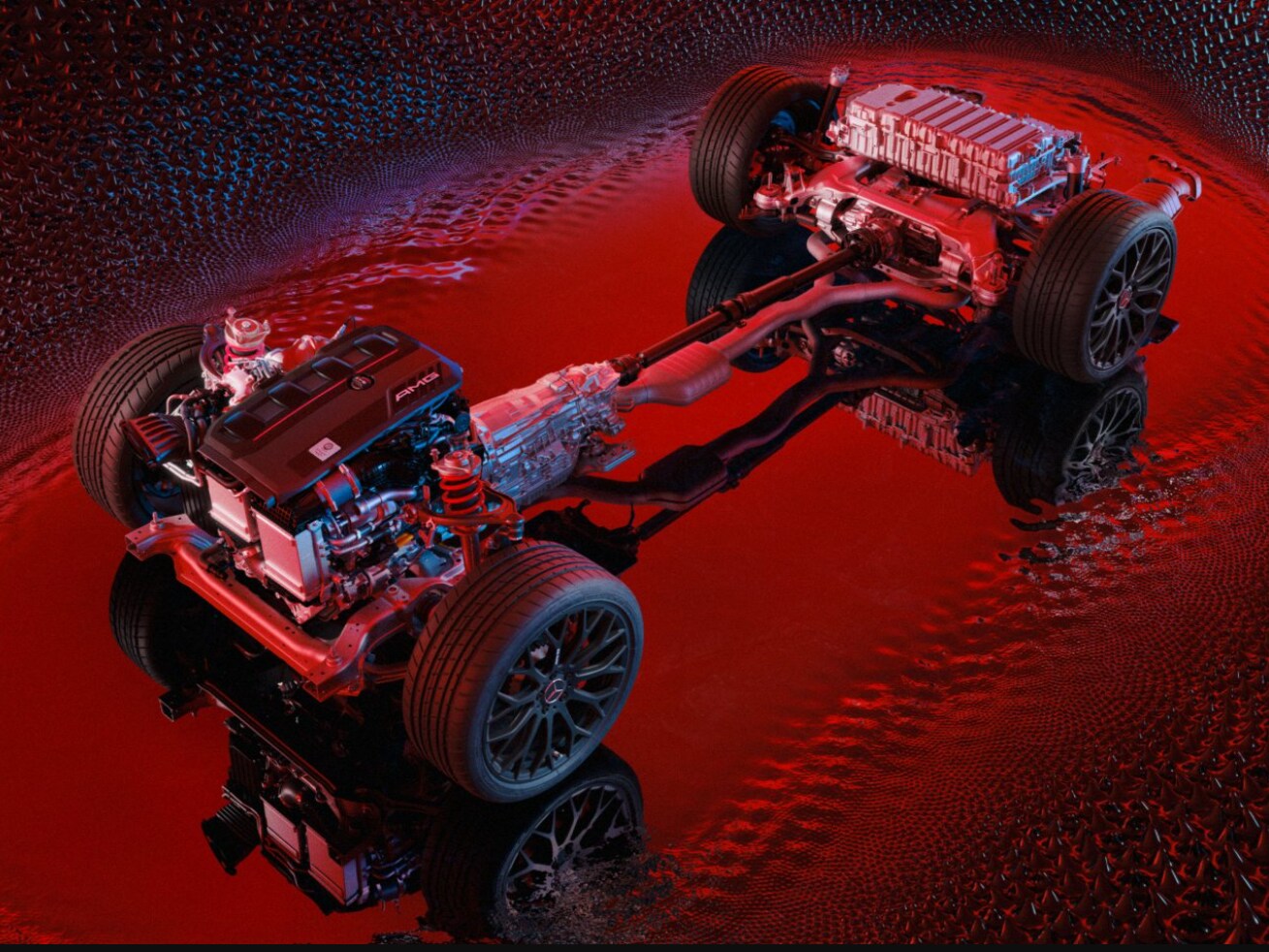 Mercedes-AMG Plattform für elektrische Fahrleistung