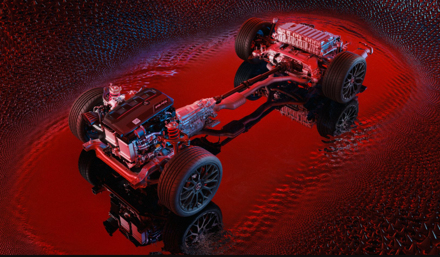 Plateforme de performance électrique Mercedes-AMG L'architecture de la plateforme du modèle électrique Mercedes-AMG