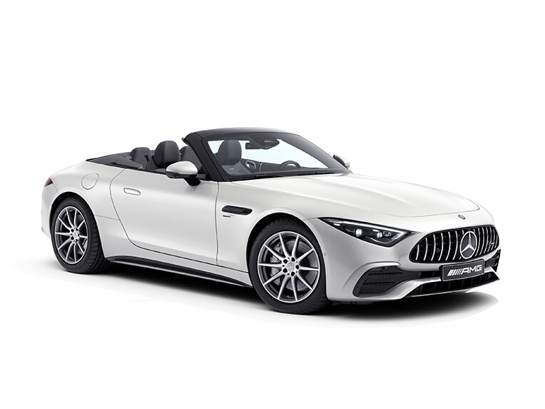 Una rappresentazione di Mercedes AMG SL Roadster.
