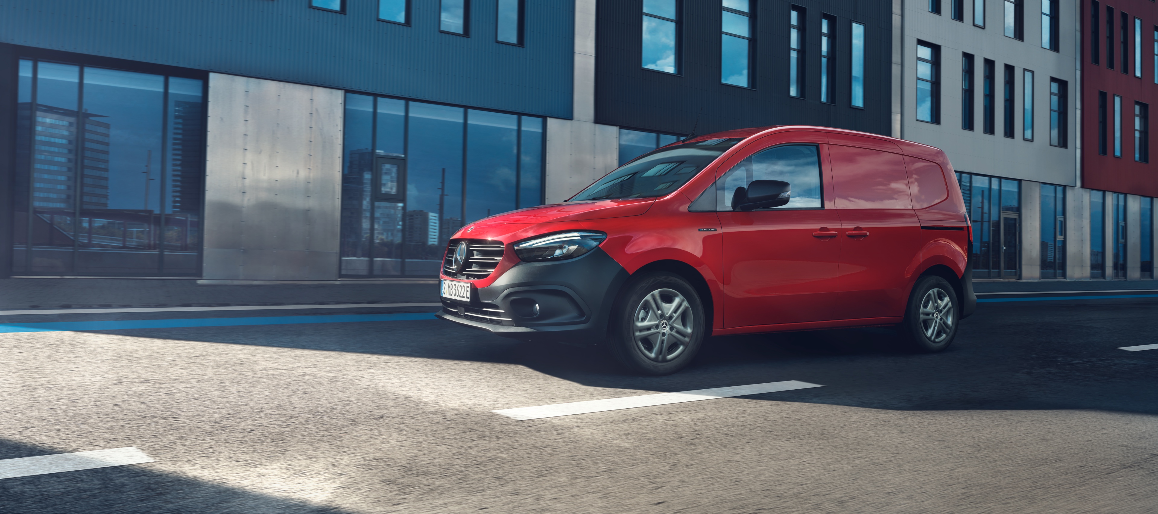 Alternative Antriebe | Citan Kastenwagen | Mercedes-Benz Der Mercedes-Benz eCitan Kastenwagen.