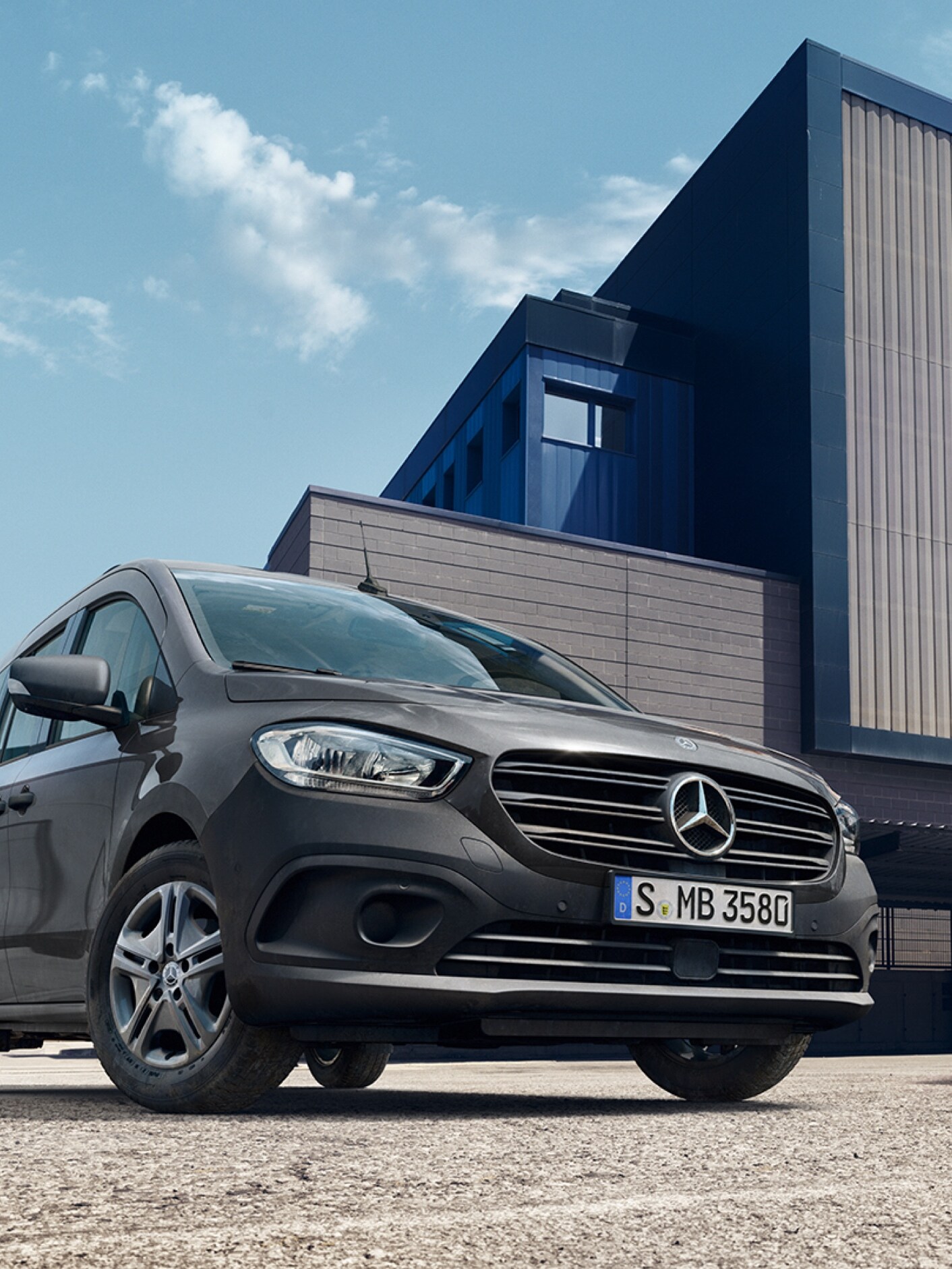 Le Mercedes-Benz Citan Tourer en action.