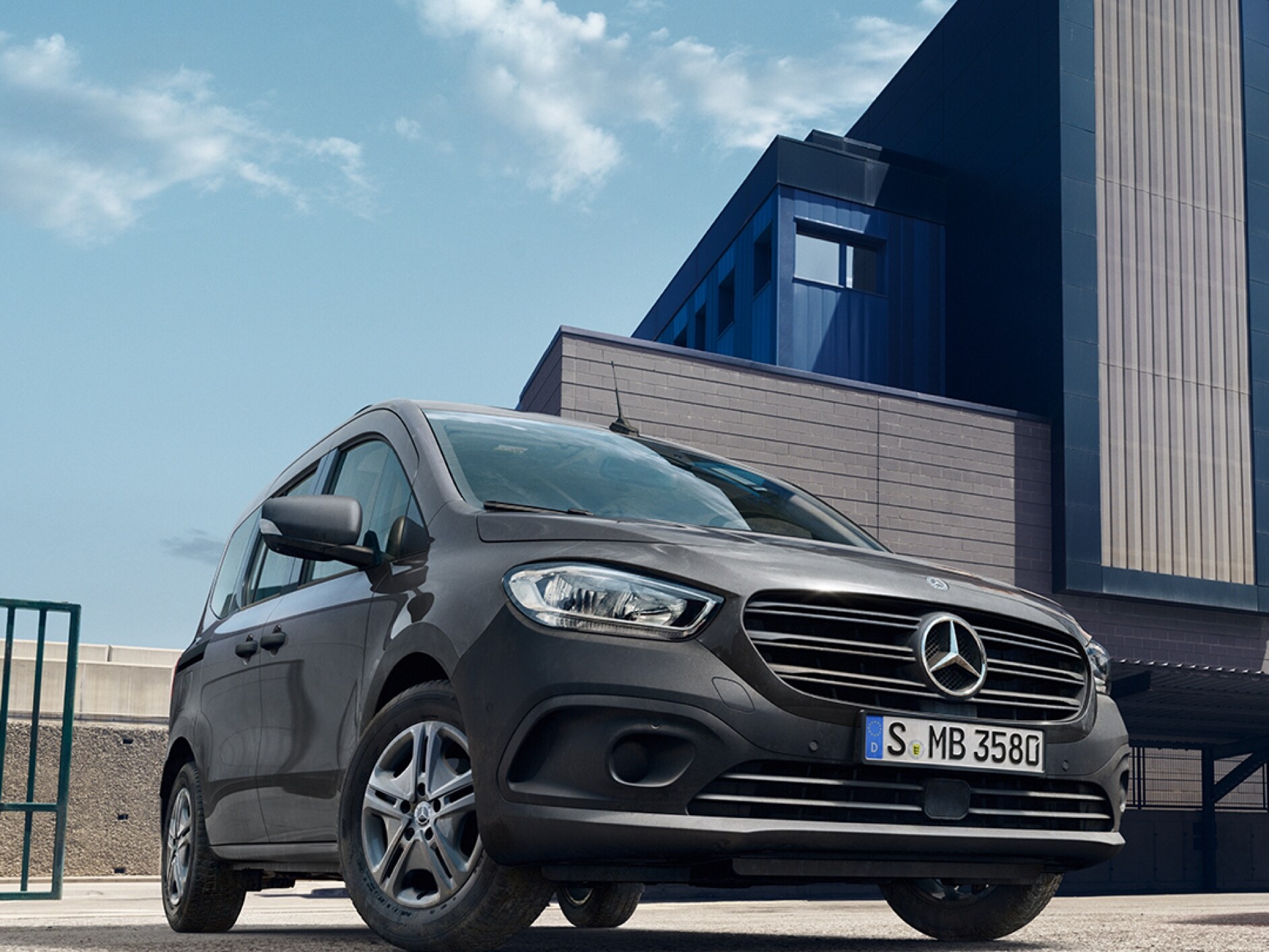 Der Mercedes-Benz Citan Tourer im Einsatz.