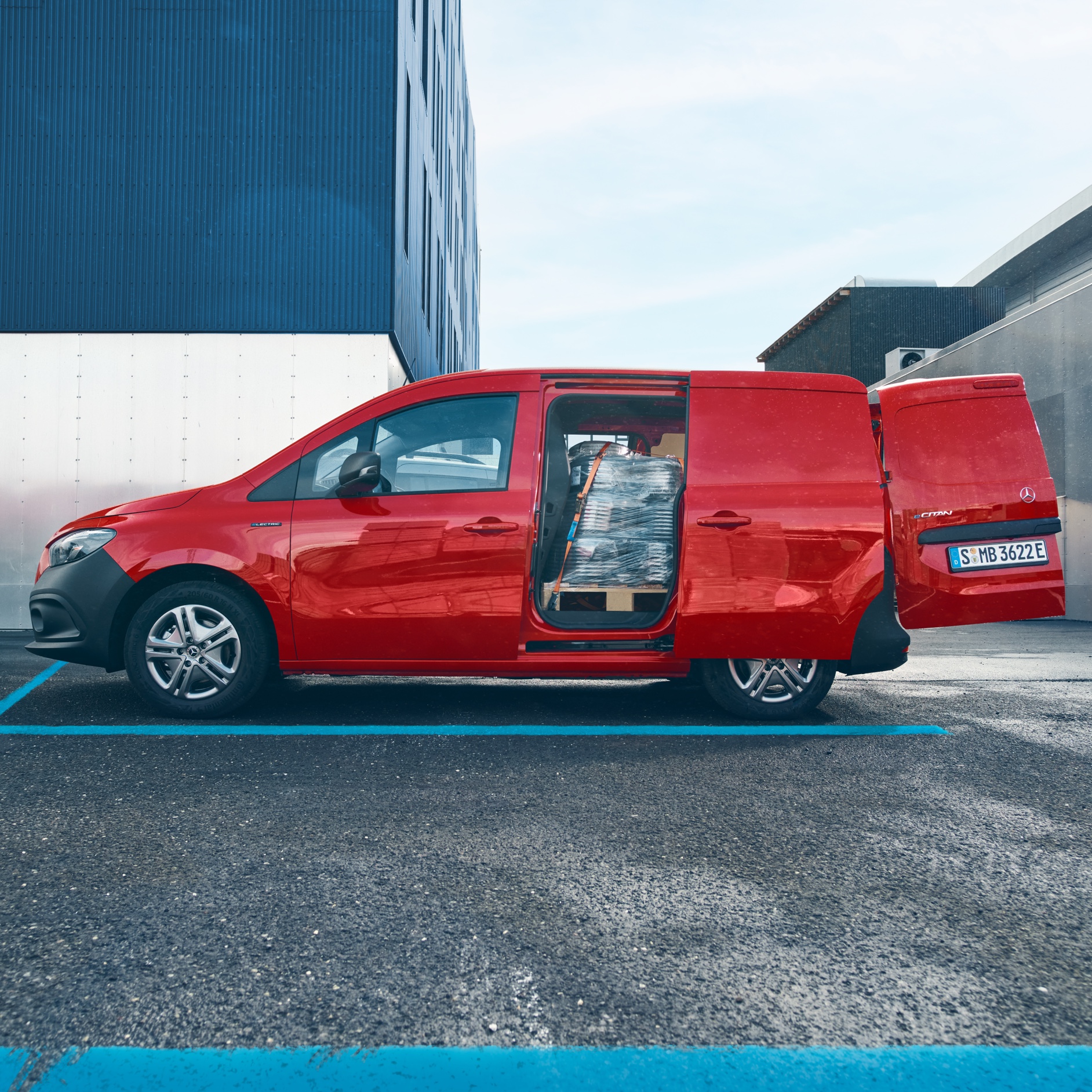 eCitan Kastenwagen | Mercedes-Benz Der Mercedes-Benz eCitan Kastenwagen als Kleintransporter.