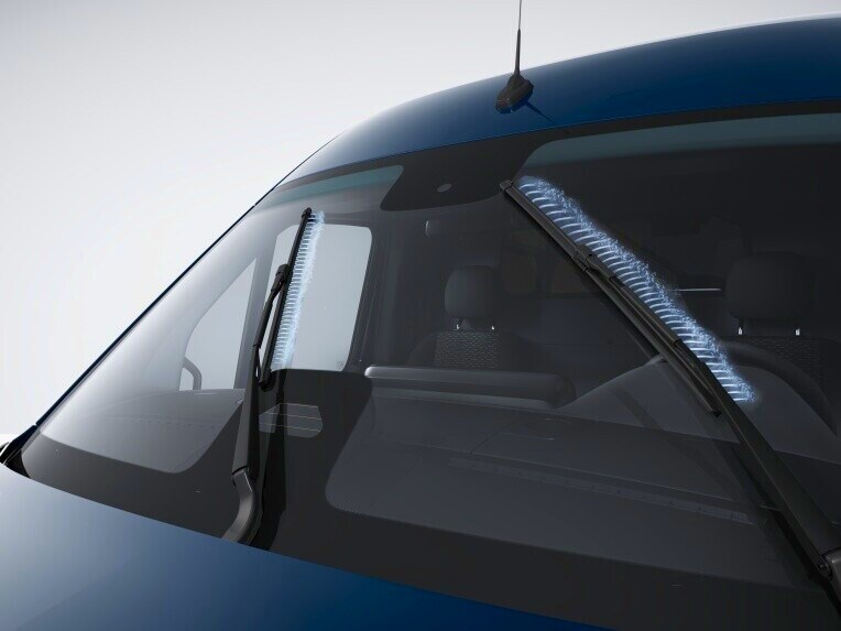 Il sistema di umidificazione spazzola del tergicristallo per Mercedes-Benz eSprinter Furgone.