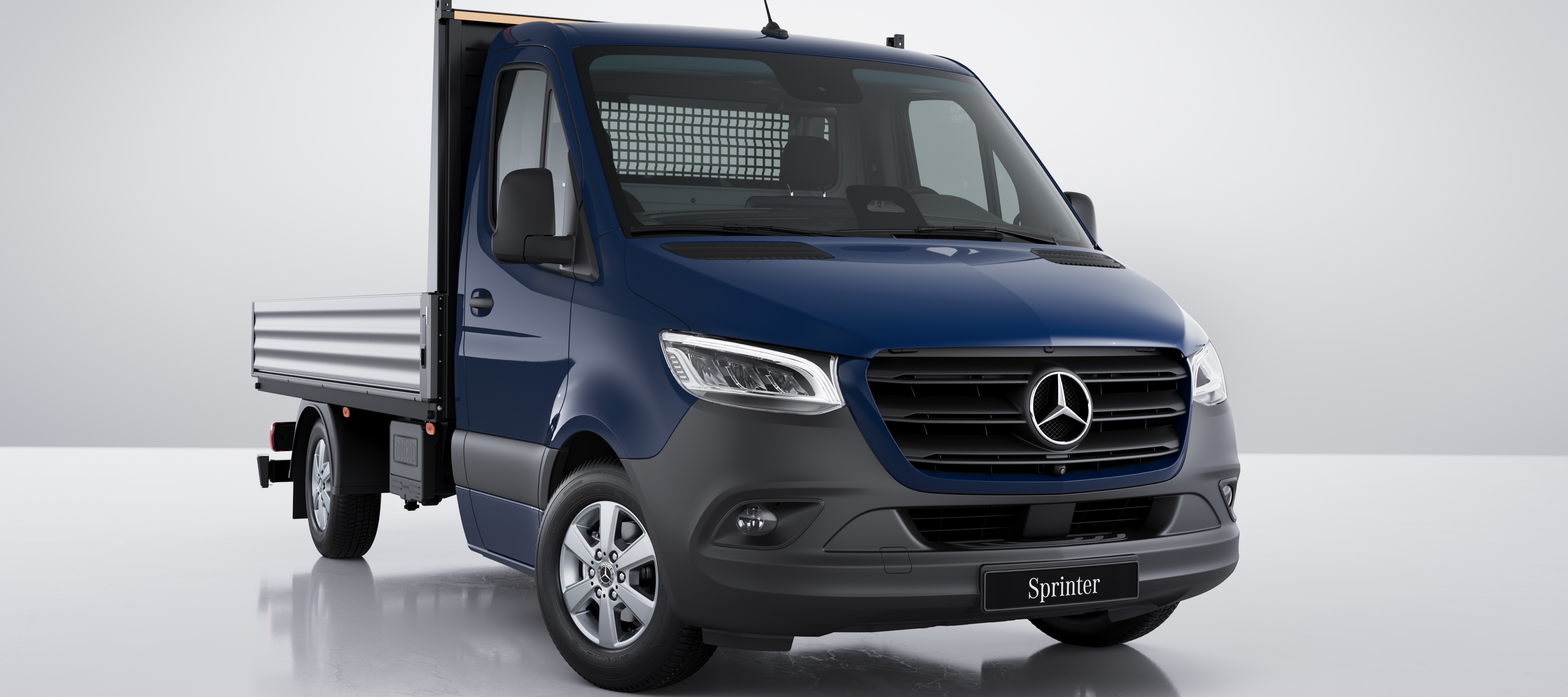 Leasing e finanziamento | Sprinter cassonato | Mercedes-Benz Gli esterni del Mercedes-Benz Sprinter cassonato.